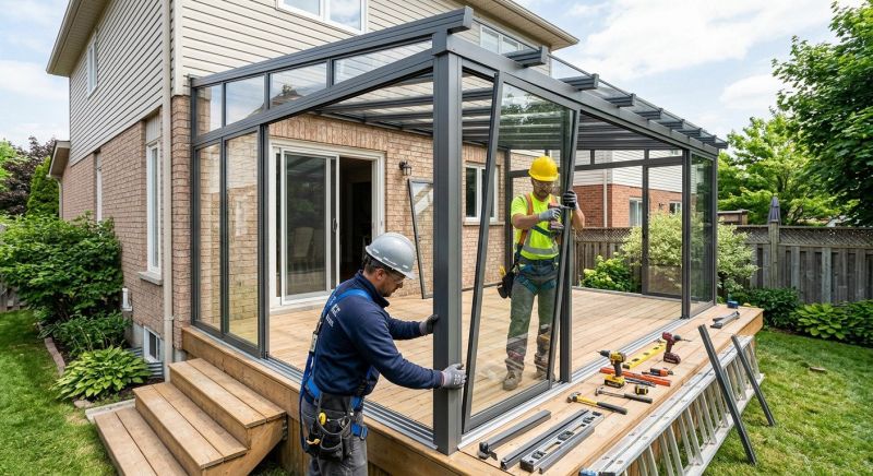 Enclosed Patio Installation Service