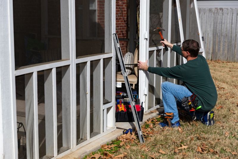 Local Patio Enclosure Installation pros at work