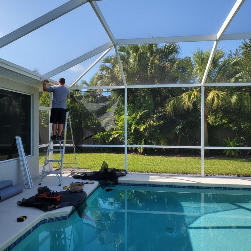 Patio Enclosure Installation