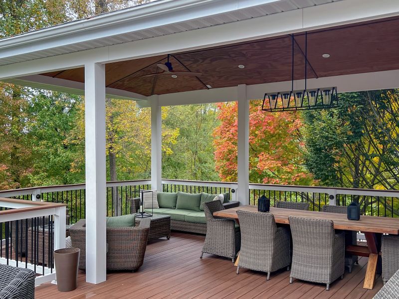Enclosed Deck Installation