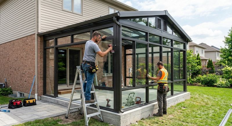 Enclosed Patio Installation in Nashville, TN
