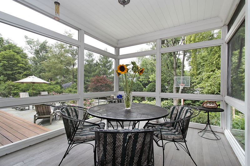 Enclosure with Outdoor View