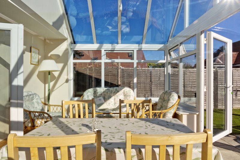 Glass-Enclosed Sunroom