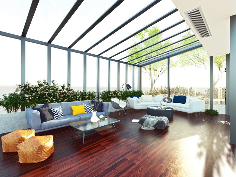 Interior of a Completed Sunroom